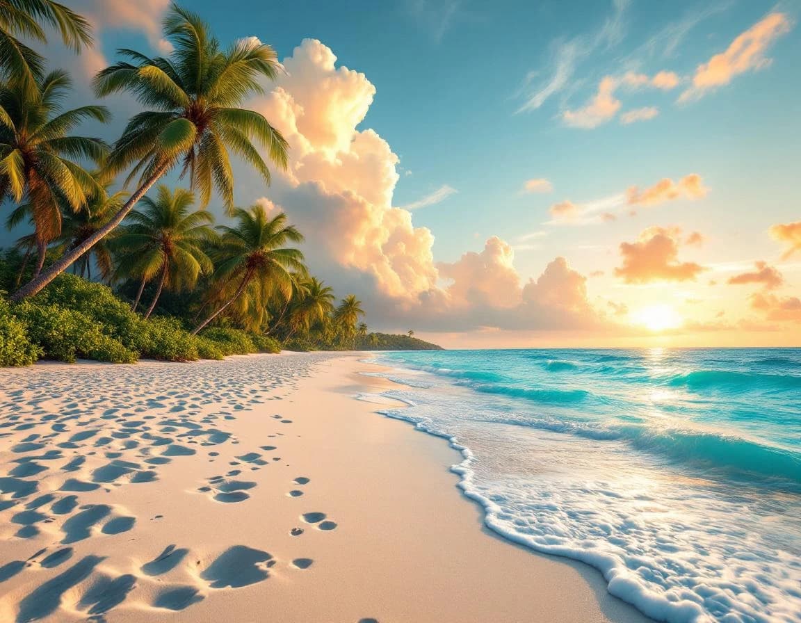 AI Generated Beach